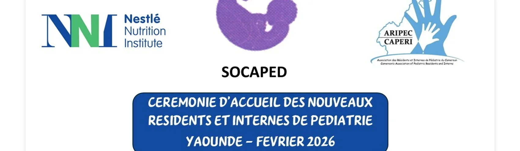 ACCUEIL DES NOUVEAUX MEDECINS-RESIDENTS EN PEDIATRIE 2026