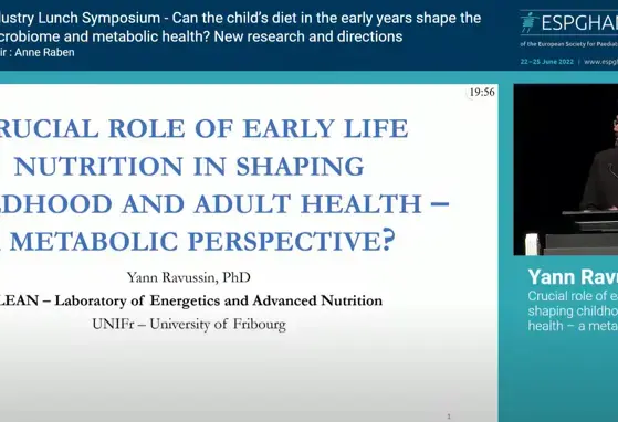 Rôle crucial de la nutrition en début de vie dans la formation de la santé de l'enfant et de l'adulte – Une perspective métabolique