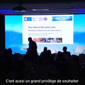 Les deux faces d’une même pièce : stratégies pour lutter contre la surnutrition et la sous-nutrition – Andrew Prentice
