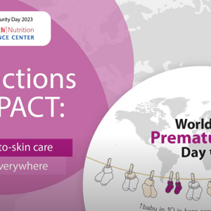 Le lait maternel humain pour les nourrissons prématurés