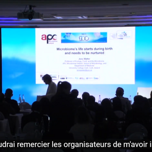 La vie du microbiome commence à la naissance et doit être nourrie – Jens Walter