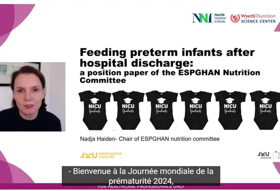 Nourrir les nouveau-nés prématurés après leur sortie de l’hôpital : une prise de position de l’ESPGHAN