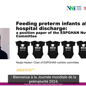 Nourrir les nouveau-nés prématurés après leur sortie de l’hôpital : une prise de position de l’ESPGHAN