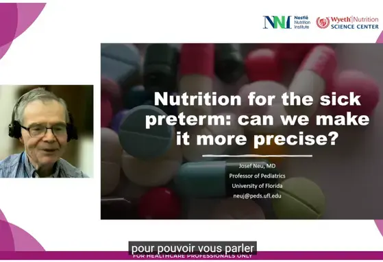 Nutrition pour les bébés prématurés malades,  peut-on la rendre plus précise.png