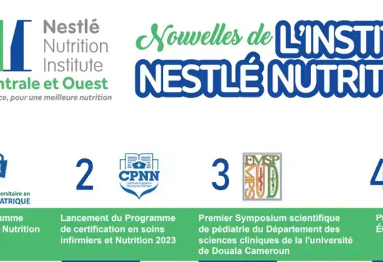 Nouvelles de L’INSTITUT NESTLÉ NUTRITIO Février 2023