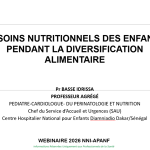 BESOINS NUTRITIONNELS ENFANCE