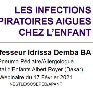 Les infections respiratoires