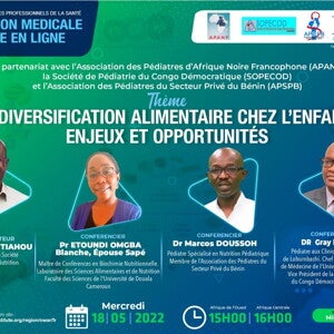 La diversification alimentaire chez l'enfant: enjeux et opportunités