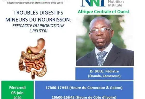 Webinar: Troubles digestifs mineurs du nourrisson: Efficacité du probiotique L reuteri (events)