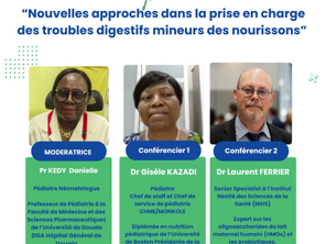 Nouvelles approches dans la prise en charge des troubles digestifs mineurs des nourrissons” English translation: “New Approaches to the Management of Minor Digestive Disorders in Infants.
