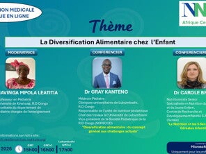 La Diversification Alimentaire chez l'Enfant RDC 26 MARS 26