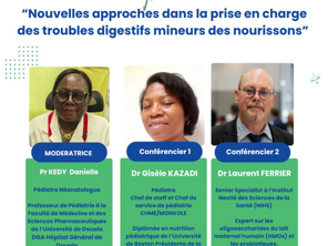 Nouvelles approches dans la prise en charge des troubles digestifs mineurs des nourrissons” English translation: “New Approaches to the Management of Minor Digestive Disorders in Infants.