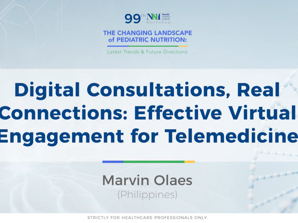 Digital Consultations, Real Connections: Effective Virtual Engagement For Telemedicine, Marvin Olaes