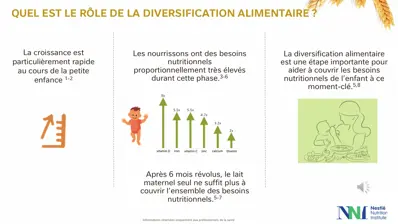 Nutrition et développement sensoriel Rôle des céréales infantiles Dr. Carole BRU Webinar March 2026