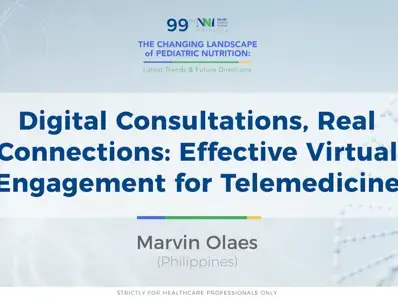 Digital Consultations, Real Connections: Effective Virtual Engagement For Telemedicine, Marvin Olaes