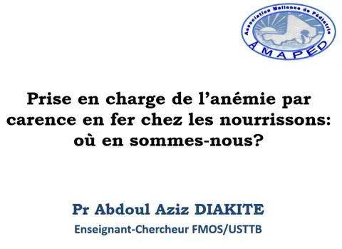 Prise en charge de l’anémie par carence en fer chez les nourrissons: où en sommes-nous? Prise en charge de l’anémie par carence en fer chez les nourrissons: où en sommes-nous?