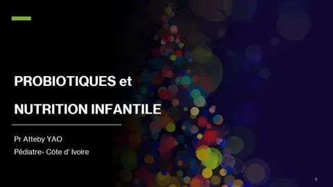 Probiotiques er Nutrition infantile Probiotiques er Nutrition infantile